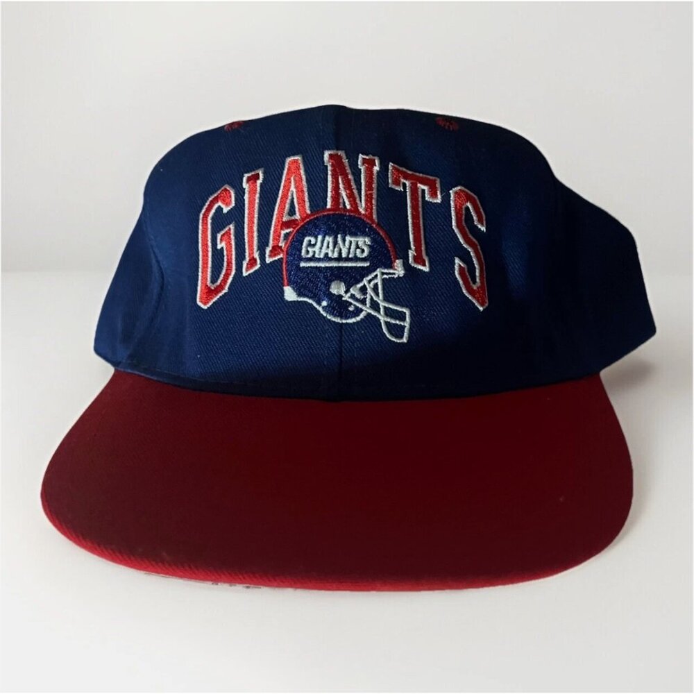 New York Giants NFL Annco Baseball Cap Men's OS Strapback Hat 90's USA Vintage
